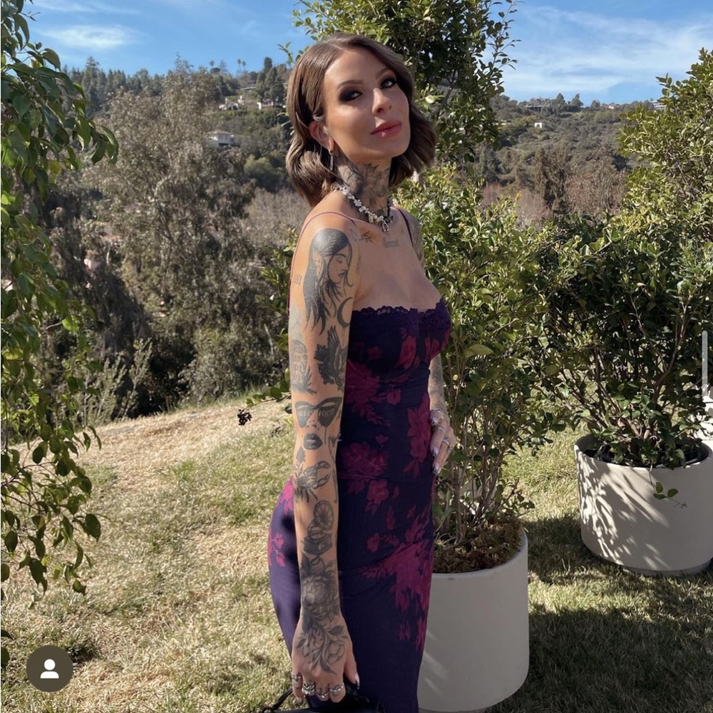 HOUSE OF CB Aiza Floral Underwire Cocktail Dress
